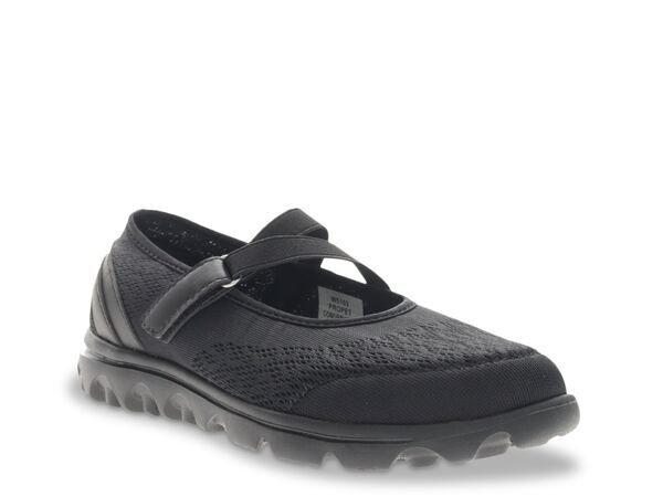 プロペット レディース シューズ スリッポン・ローファー Propet Travelactiv Mary Jane SlipOn Black ブラック