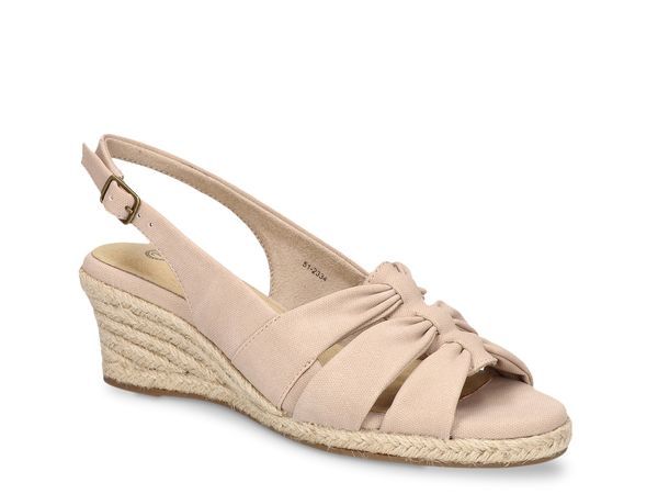 ベラヴィータ レディース シューズ サンダル Bella Vita Cheerful Espadrille Wedge Sandal Beige ベージュ