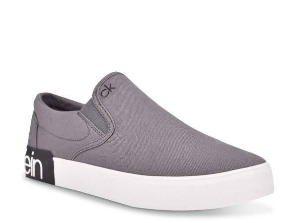 カルバンクライン メンズ シューズ スニーカー Calvin Klein Ryor SlipOn Sneaker Grey グレー 15,600円