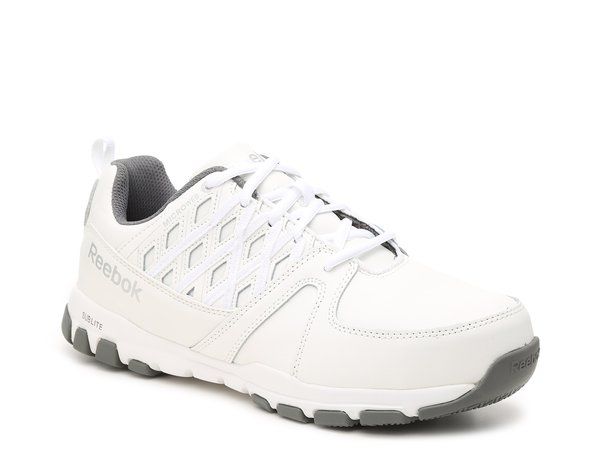 リーボック メンズ シューズ スニーカー Tシャツ Reebok Work Sublite Steel Toe Work Shoe White ホワイト