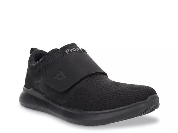 プロペット メンズ シューズ スニーカー Propet Viator Strap SlipOn Walking Shoe Mens Black ブラック