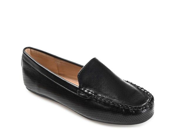 ジュルネ コレクション レディース シューズ スリッポン・ローファー Journee Collection Halsey Loafer Black ブラック