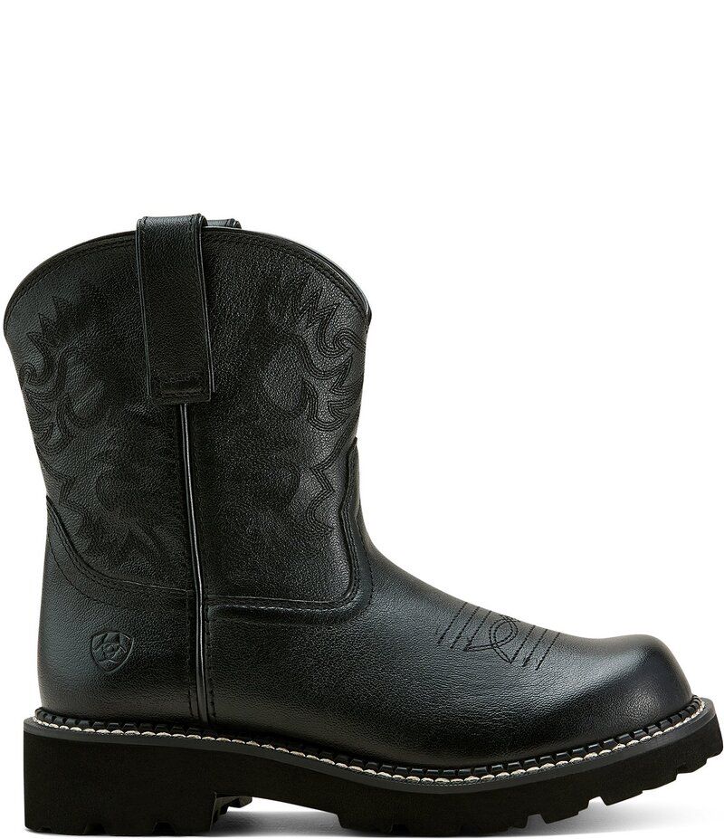 アリアト レディース シューズ ブーツ・レインブーツ レザー Ariat Fatbaby Leather Mid Calf Western Boots Madison Avenue