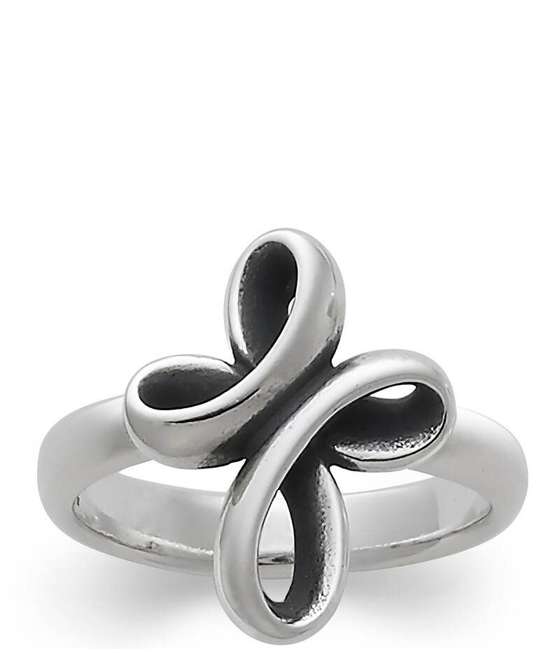 ジェームズ エイヴリー レディース アクセサリー 指輪 James Avery Eternal Ribbon Cross Ring Sterling Silver シルバー