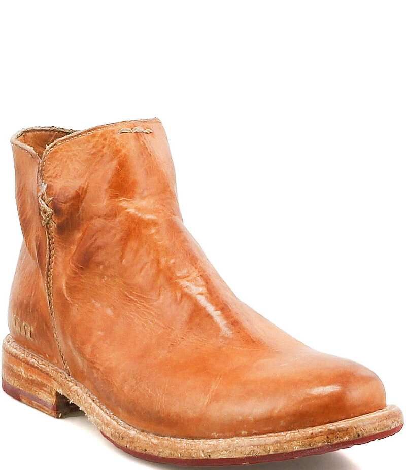 ベッドステュ レディース シューズ ブーツ・レインブーツ レザー Bed Stu Womens Yurisa Leather Booties Tan タン