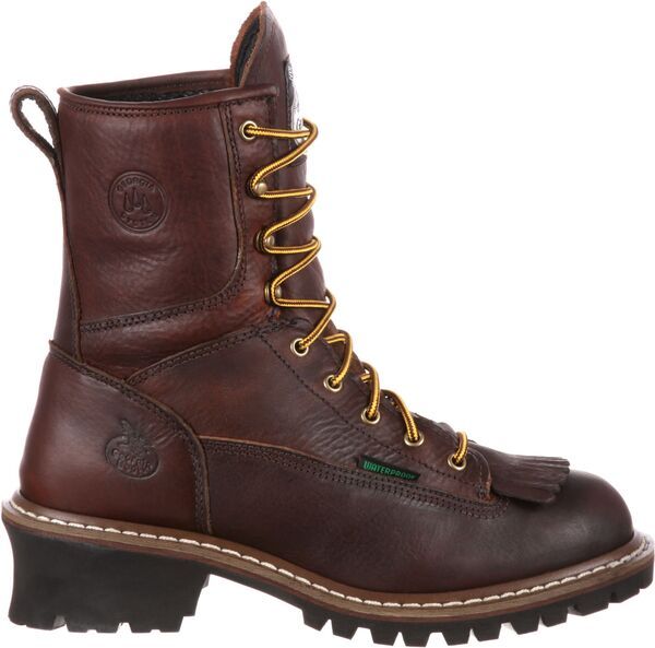 ジョージアブーツ メンズ シューズ ブーツ・レインブーツ Georgia Boots Georgia Boot Mens Waterproof Logger Work Boots Chocolate チョコレート