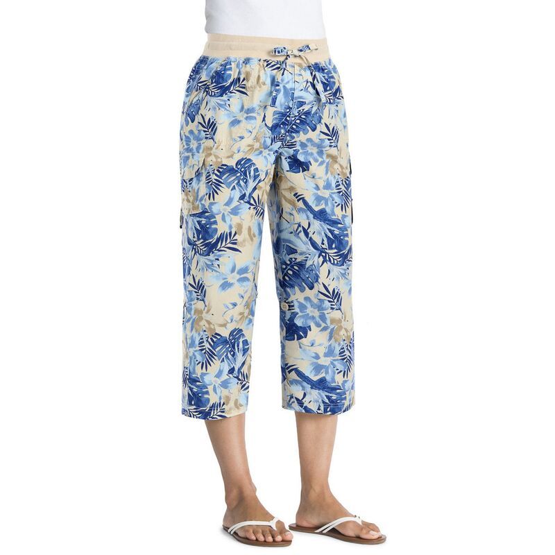 ウーマン ウィズイン レディース ボトムス カジュアルパンツ プラスサイズ プチ キャップ Woman Within Plusize Petite Convertiblength Cargo CapriBermuda Natural Khaki Tropica