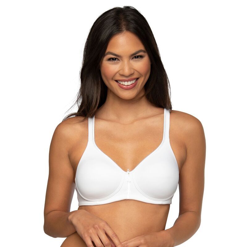 バニティフェア レディース アンダーウェア ブラジャー Vanity FairR Body Caress Wireless Bra 72335 Star White ホワイト