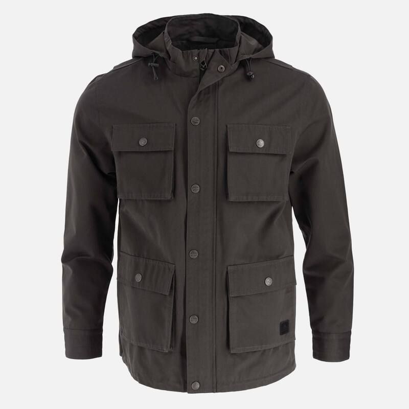 ソログッド メンズ アウター ジャケット・ブルゾン コットン Thorogood Mens Tradesman Waxed Cotton Jacketarmac
