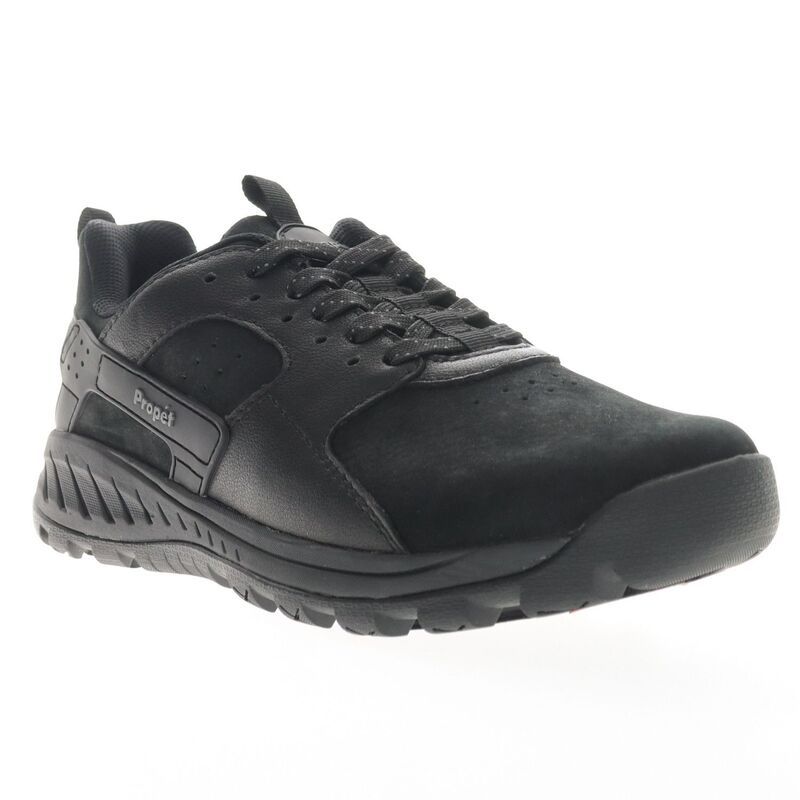 プロペット レディース シューズ スニーカー Propet Visper Womens Hiking Shoes Black Suede ブラック