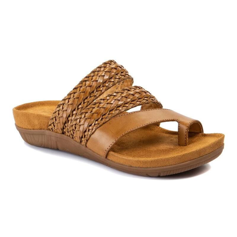 ベアトラップス レディース シューズ サンダル Baretraps Jonelle Womens Thong Sandals Caramel