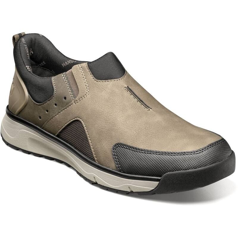 ノンブッシュ メンズ シューズ スニーカー Nunn Bush Sedona Mens EZ Moc Toe Slip On Shoes Cement Multi マルチカラー