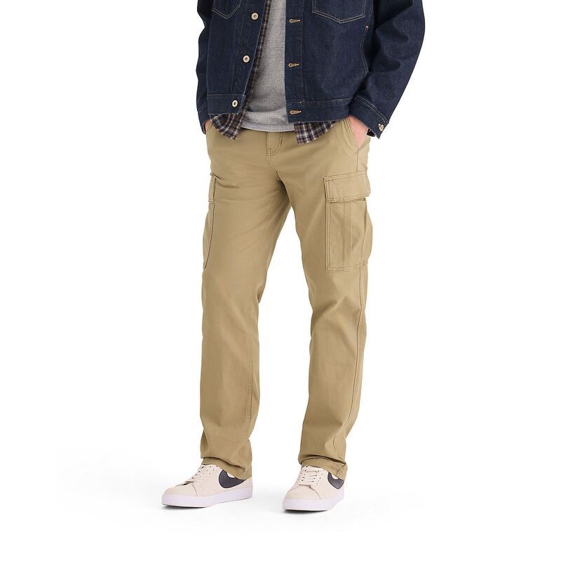ドッカーズ メンズ ボトムス カジュアルパンツ カーゴパンツ Mens Dockers Utility Straight Fit Cargo Pants Harvest Gold ゴールド