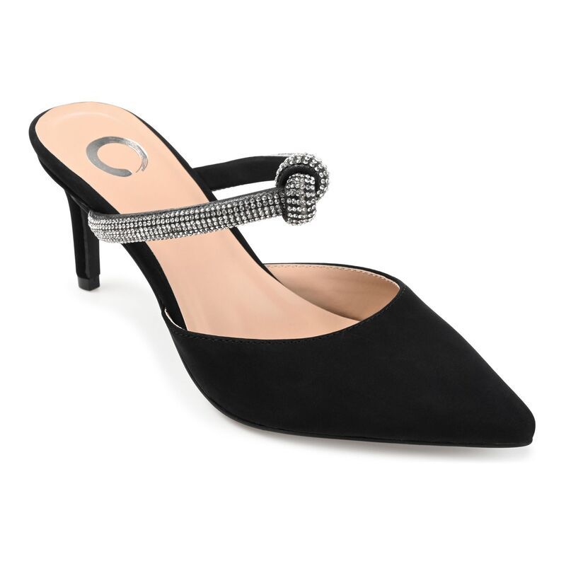 ジャーニー レディース シューズ パンプス ヒール Journee Lunna Womens Heels Black ブラック