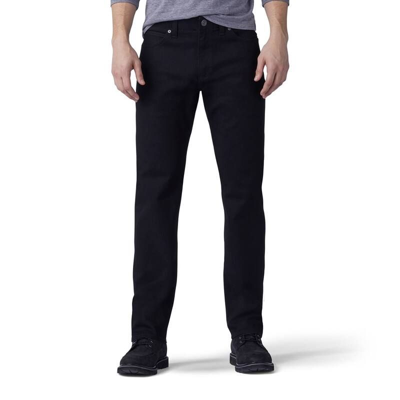 リー メンズ ボトムス デニムパンツ トール ジーンズ Big Talleextreme Motion Relaxed Straight Jeans Black ブラック