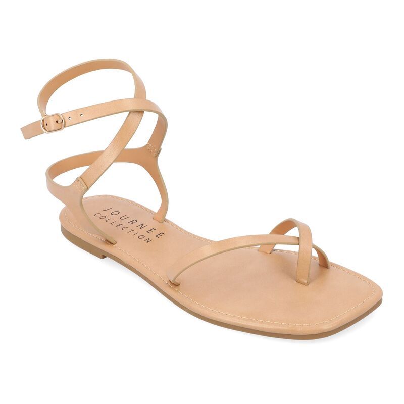 ジュルネ コレクション レディース シューズ サンダル Journee Collection Charra Womenstrappy Sandals Tan タン