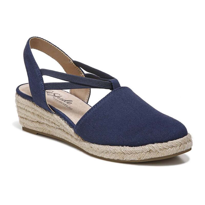 ライフストライド レディース シューズ サンダル LifeStride Katrina 2 Womens Wedges Navy ネイビー