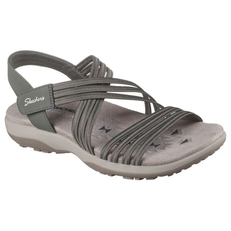 スケッチャーズ レディース シューズ サンダル Skechers Reggae Slim Sunnyside 20 Womensandals Olive オリーブ