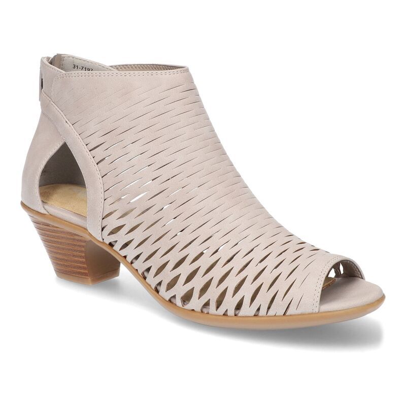 イージーストリート レディース シューズ パンプス サンダル ヒール Easy Street Sunrise Womens Heeled Sandals Gray グレー