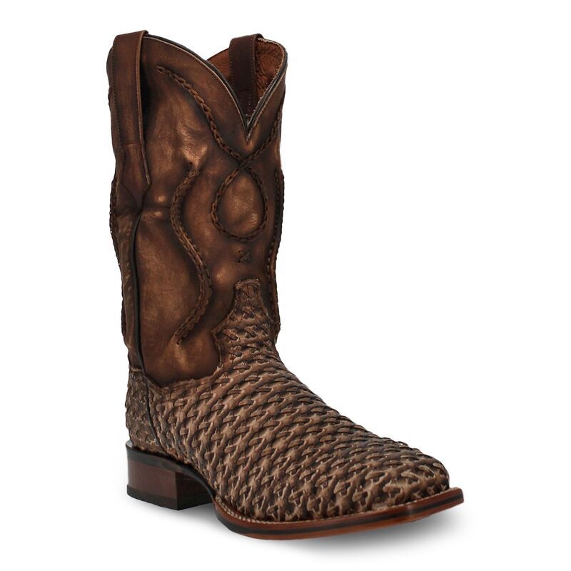 ダンポスト メンズ シューズ ブーツ・レインブーツ レザー Dan Postanley Mens Leather Cowboy Boots Tan タン