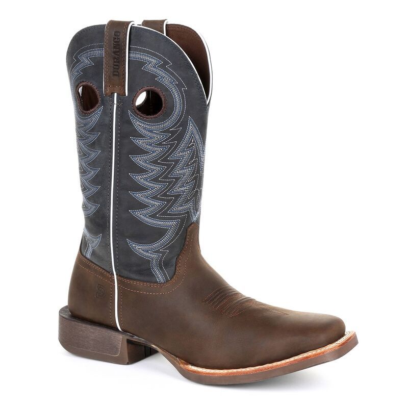 ドゥランゴ メンズ シューズ ブーツ・レインブーツ Durango Rebel Pro Mens Western Boots Brownavy ネイビー