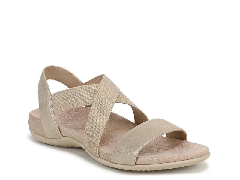 バイオニック レディース シューズ サンダル VionicRaina Sandal Gold Leather ゴールド