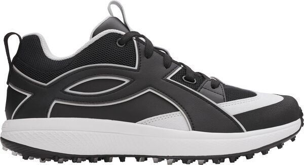 アンダーアーマー メンズ シューズ スニーカー Under Armour Mens Yard Icon Turf Baseball Cleats BlackWhiteBlack ホワイト