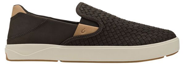 オルカイ メンズ シューズ スニーカー OluKai Mens Laeahi Lauhala Shoes Dark JavaDark Java
