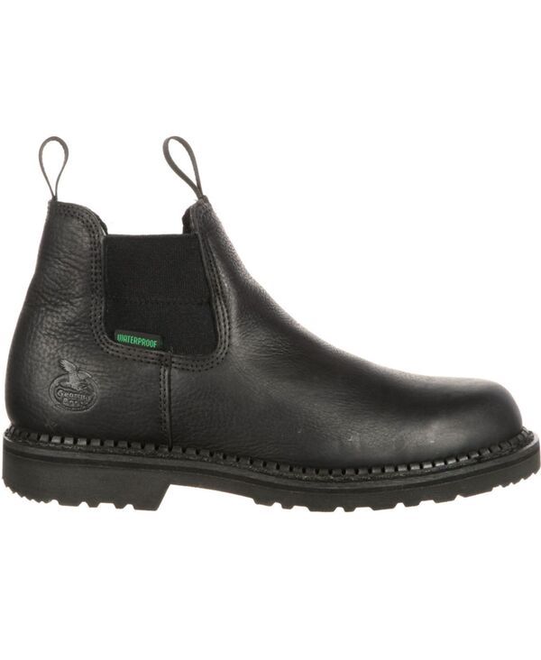 ジョージブーツ メンズ シューズ ブーツ・レインブーツ GEORGIA BOOT Mens Georgiant Black Waterproof High Romeo Boot No Color ブラック