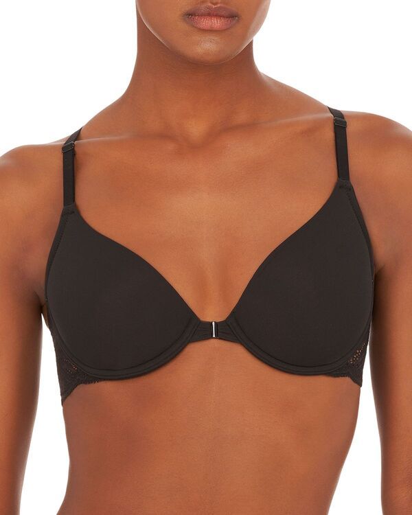 ナトリ レディース アンダーウェア ブラジャー Natori Lush Front Close Bra Black ブラック