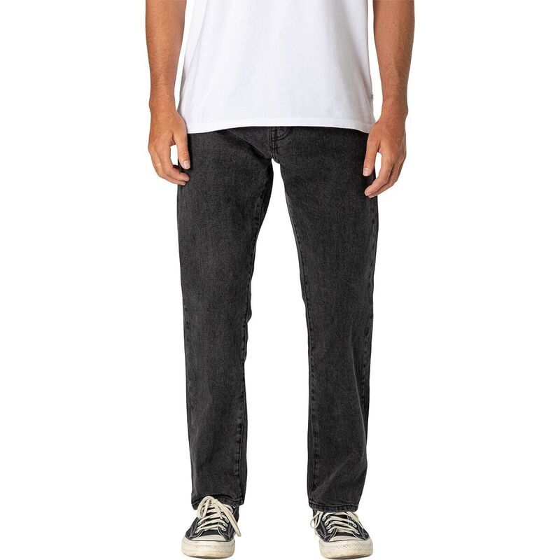 ケイティン メンズ ボトムス デニムパンツ Katin Ren 57 Classic Straight Pant Mens Washed Black ブラック