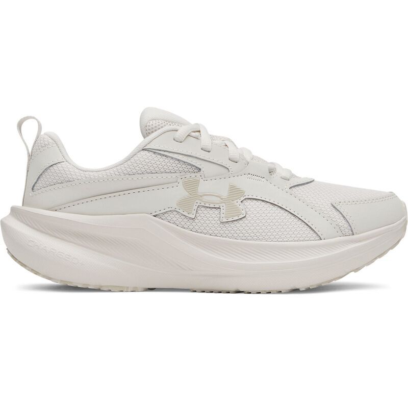 アンダーアーマー レディース シューズ スニーカー Under Armour Charged Assert 11 Womens Running Shoes Khaki White ホワイト