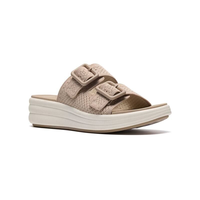 クラークス レディース シューズ サンダル Clarks Cloudsteppers Drift Faye Womens Cushioned Sandalsand Textile サンド