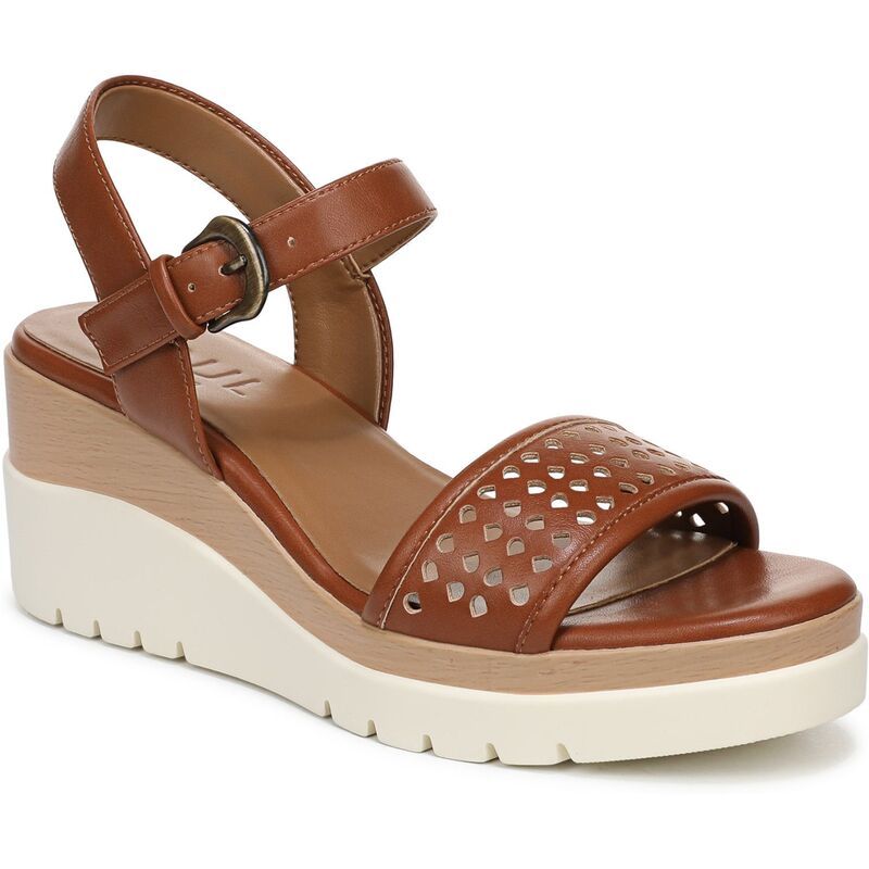 ソウルニュトライザー レディース シューズ サンダル SOUL Naturalizer GracielaPerf Womens Wedge Sandals Walnut