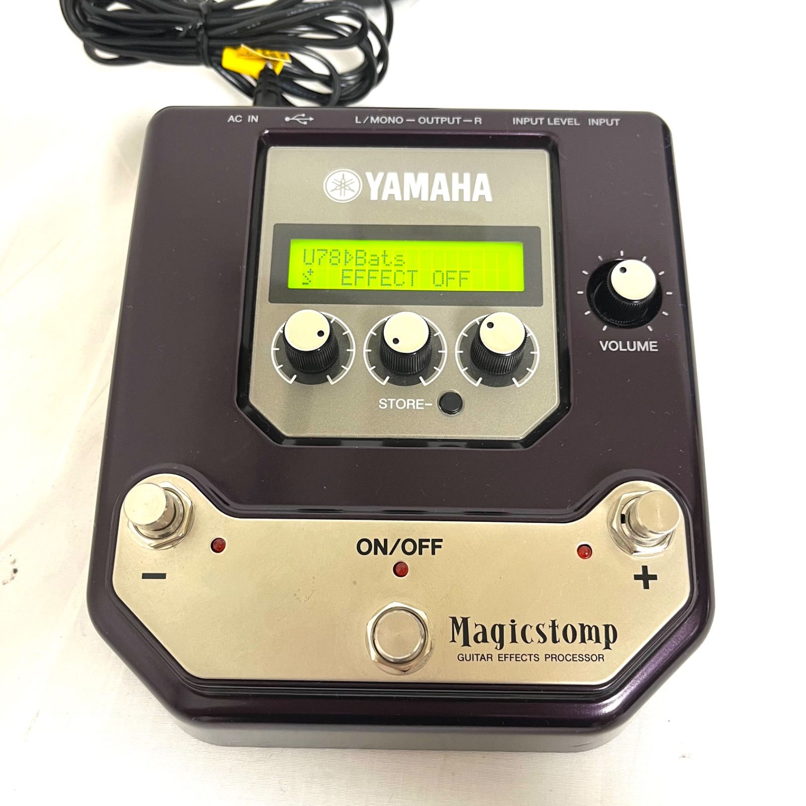 箱付き】YAMAHA Magicstomp UB99 ヤマハ マルチエフェクター - メルカリ