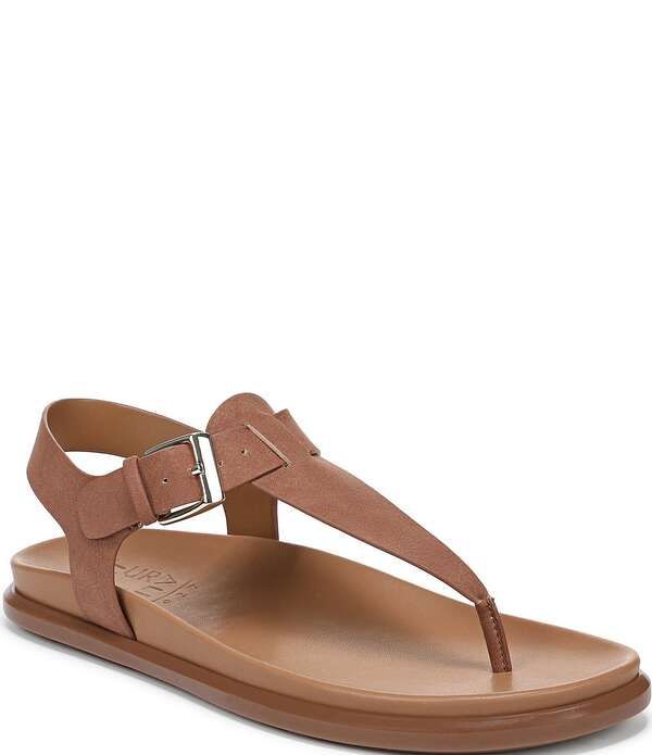 ナチュライザー レディース シューズ パンプス サンダル スエード Naturalizer Fab Suede Thong Sandals Walnut Wake