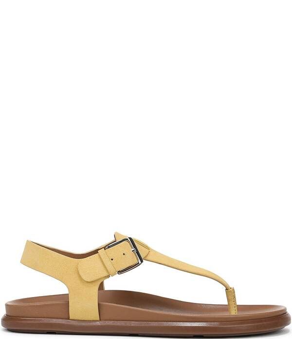 ナチュライザー レディース シューズ パンプス サンダル スエード Naturalizer Fab Suede Thong Sandals Yellow イエロー