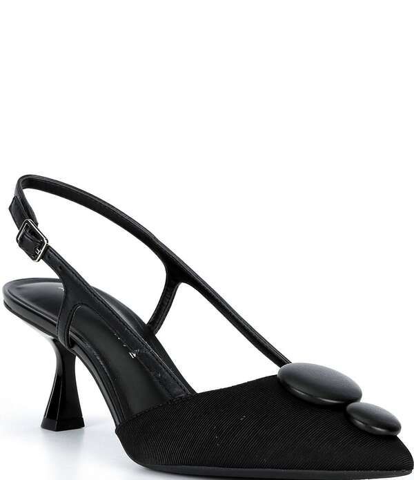 アレックスマリー レディース シューズ ヒール Alex Marie Alix Faille Ornament Slingback Pumps Black ブラック