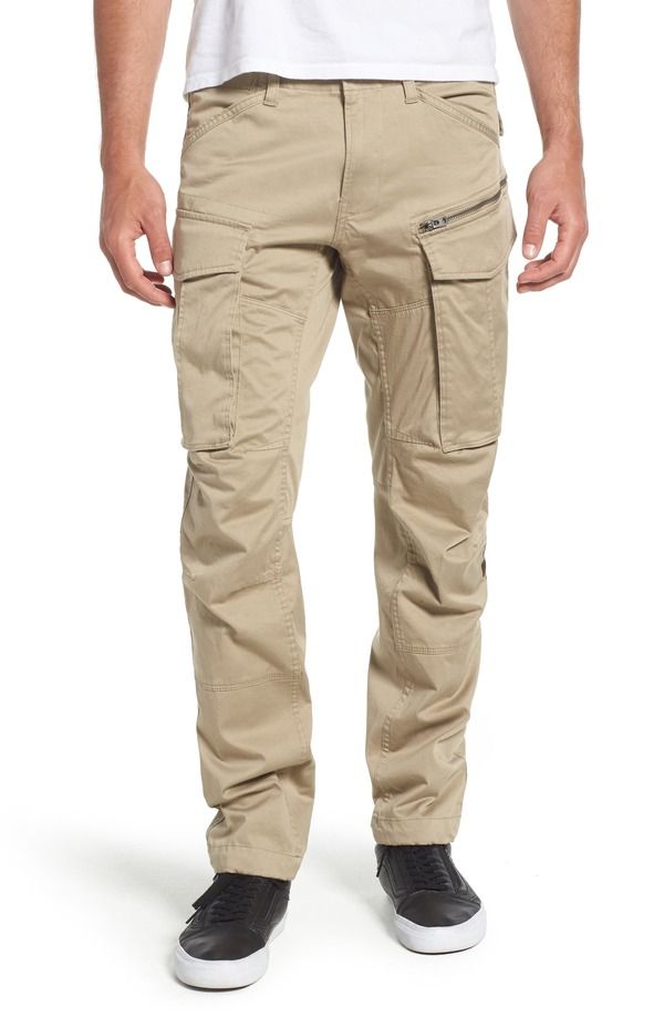 ジースター メンズ ボトムス カジュアルパンツ テーパードフィット カーゴパンツ GStarAW Rovik Tapered Fit Cargo Pants Dune