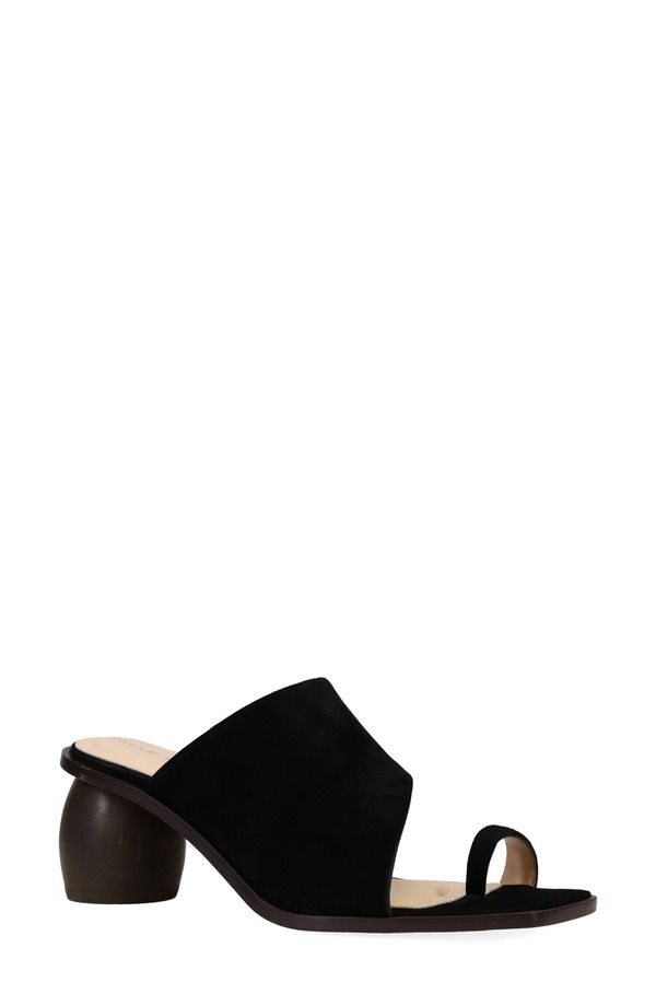 ペレモーダ レディース シューズ ヒール サンダル Pelle Moda Lahni Slide Sandal Black ブラック