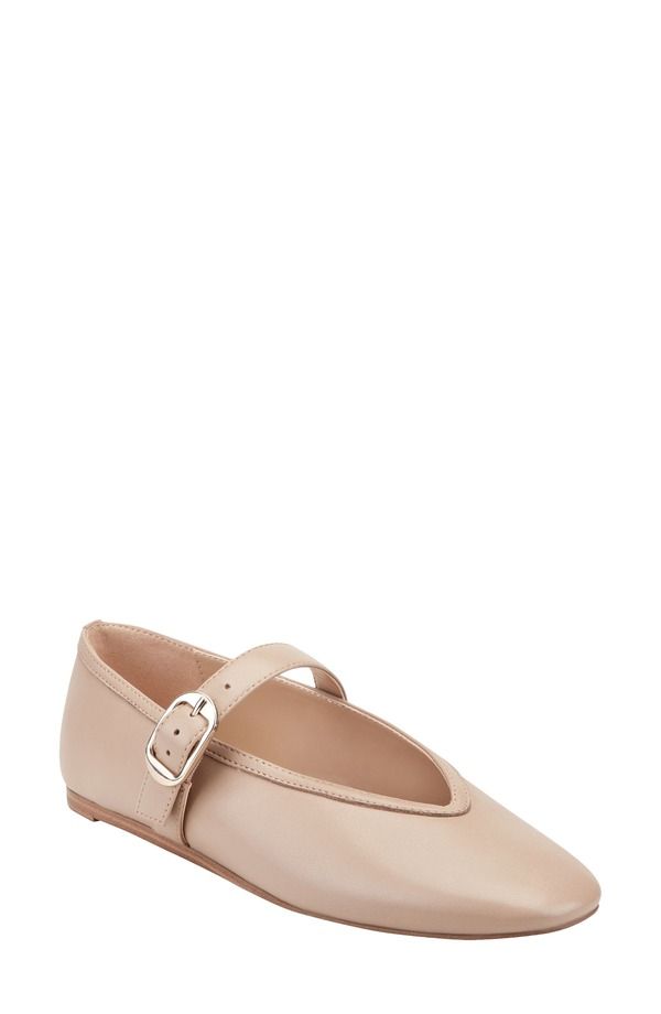 マーク・フィッシャー レディース シューズ パンプス Marc Fisher LTD Godea Mary Jane Flat Light Natural