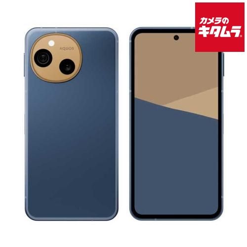 【新品】シャープ SHARP AQUOS sense10 6.1インチ SIMフリースマートフォン デニムネイビー SH-M33A-A /Snapdragon 7s Gen 3/RAM 6GB/ROM 128GB