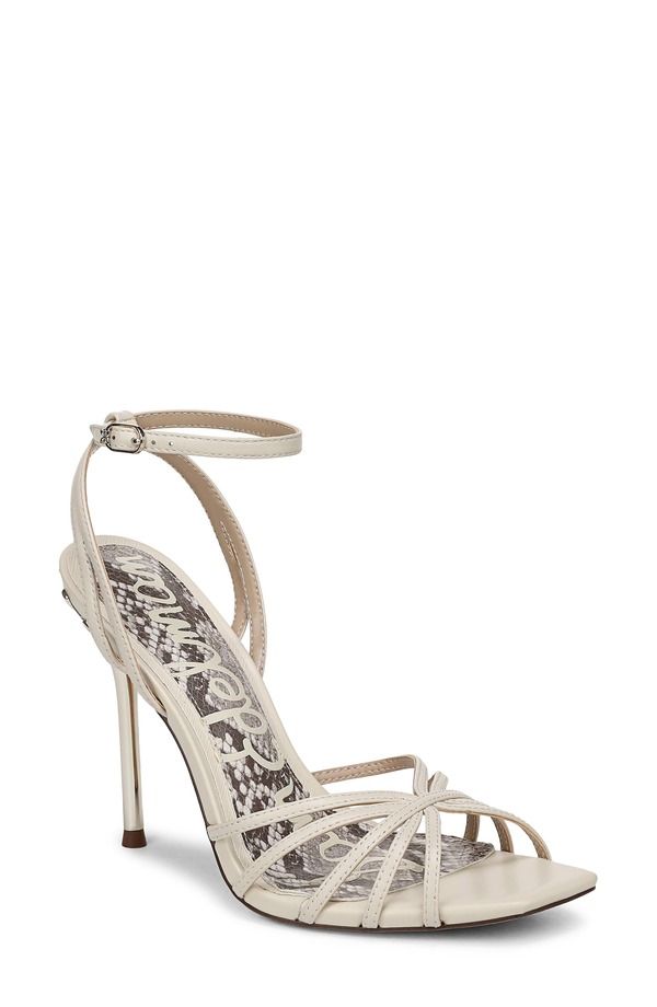サムエデルマン レディース シューズ ヒール サンダル アンクル Sam Edelman Lili Ankle Strap Sandal Modern Ivory アイボリー