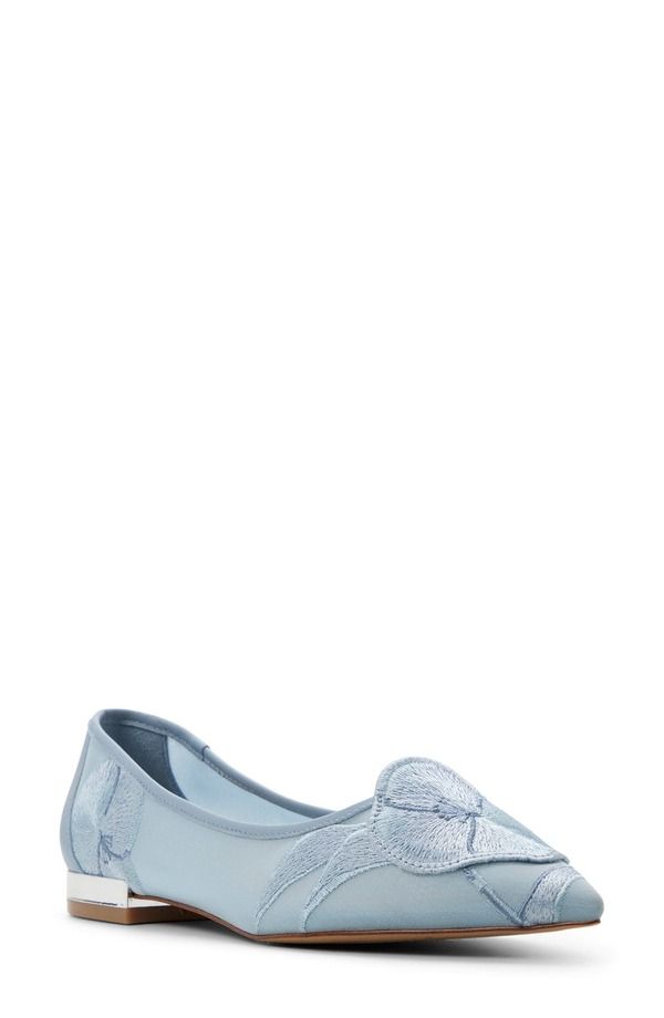 テッドベーカー レディース シューズ パンプス Ted Baker Ella Mae Pointed Toe Flat Slate Blue スレート