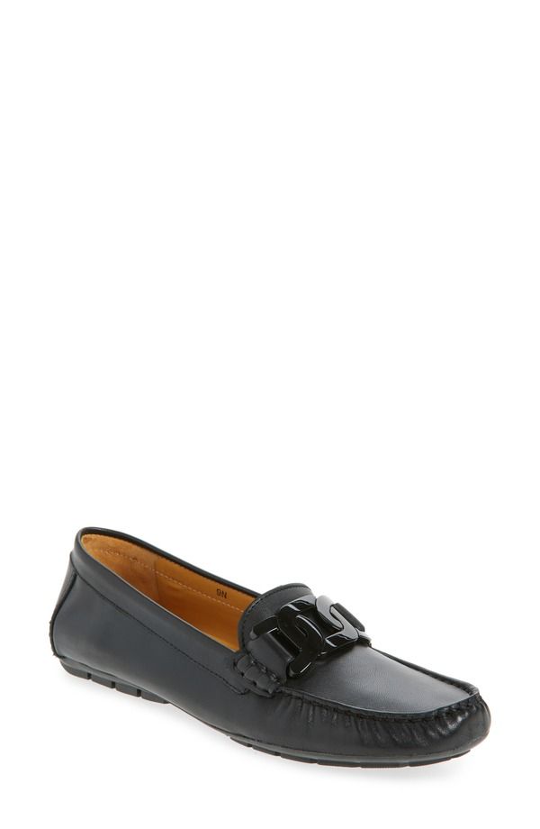 ベネリ レディース シューズ スリッポン・ローファー VANELi Aiker Driving Loafer Black ブラック