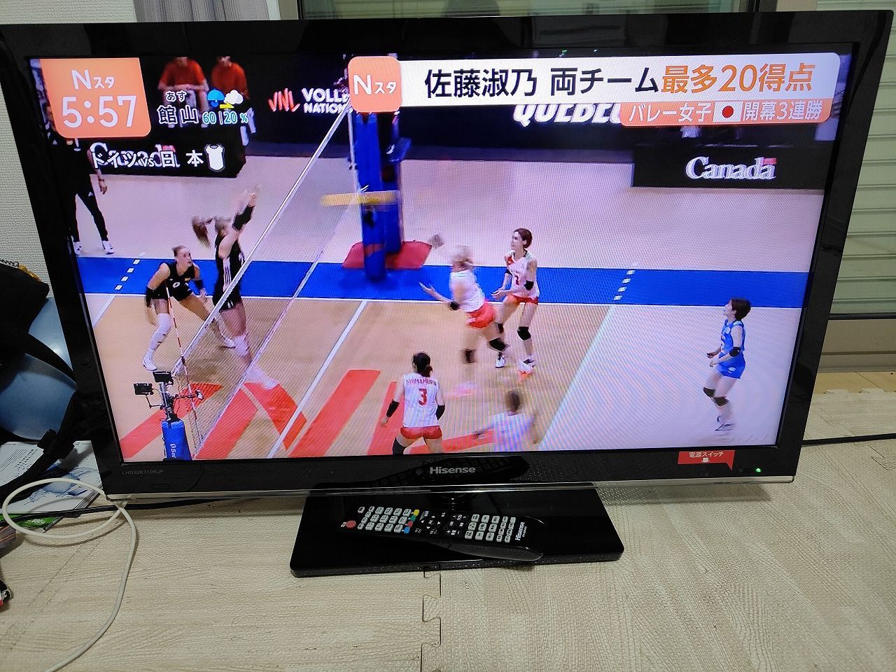 Hisense ハイセンス 32型 液晶テレビ LHD32K310RJP 2013年製 リモコン付 動作確認済 ※離島、沖縄は配送不可です。