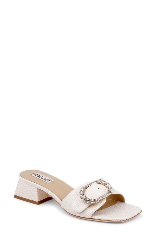 バッジェリーミシュカ レディース シューズ ヒール サンダル BADGLEY MISCHKA Odalysandal Chalk チョーク