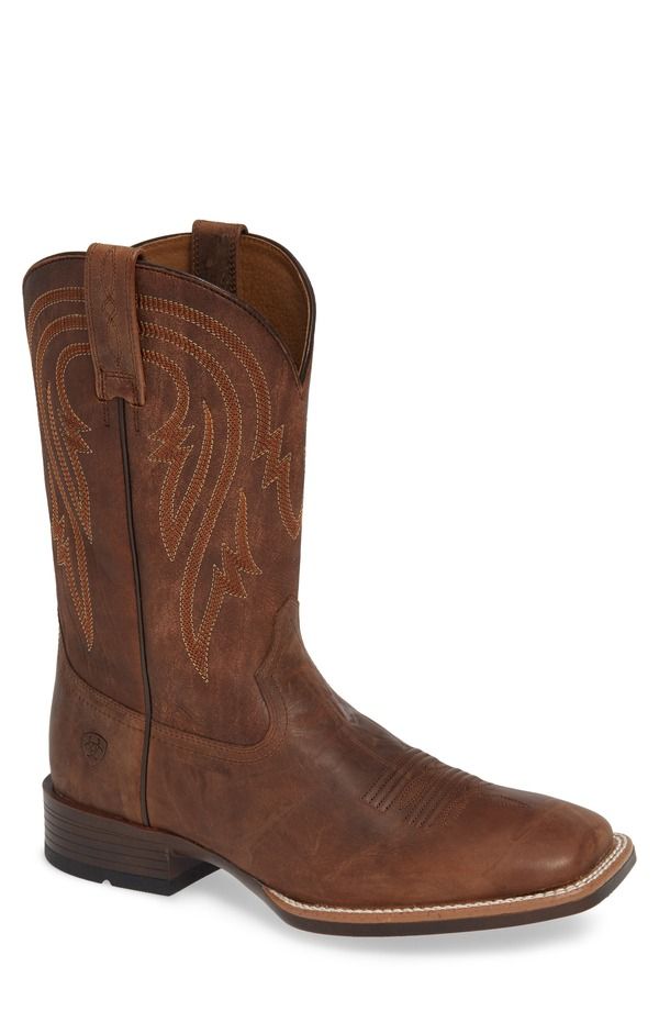 アリアト メンズ シューズ ブーツ・レインブーツ Ariat Plano Cowboy Boot Brown ブラウン
