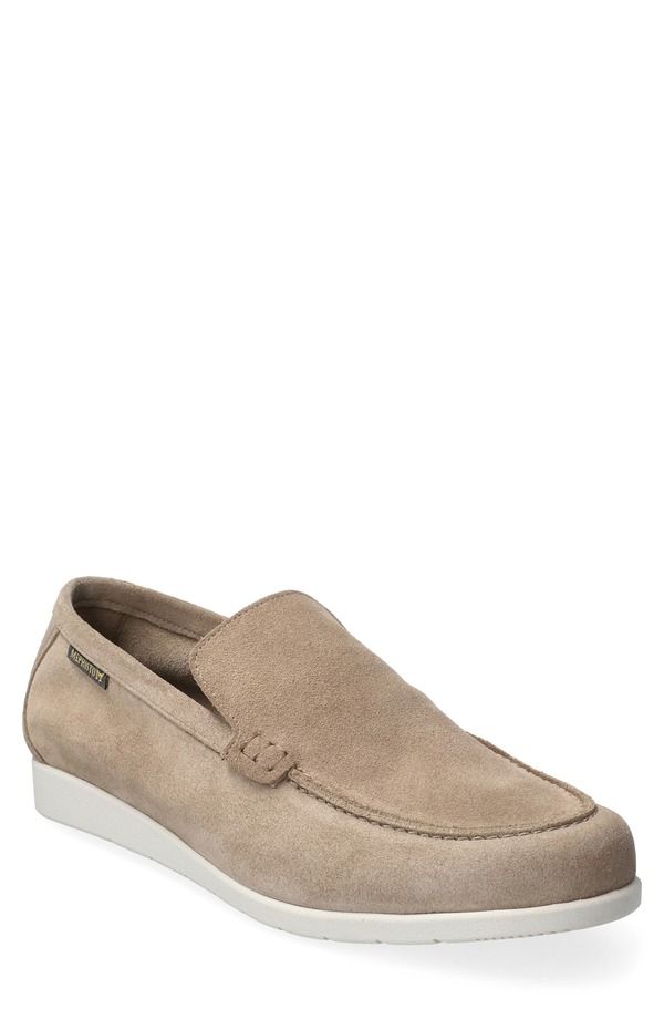 メフィスト メンズ シューズ スリッポン・ローファー スニーカー Mephisto Valner SlipOn Sneaker Taupe Velours トープ