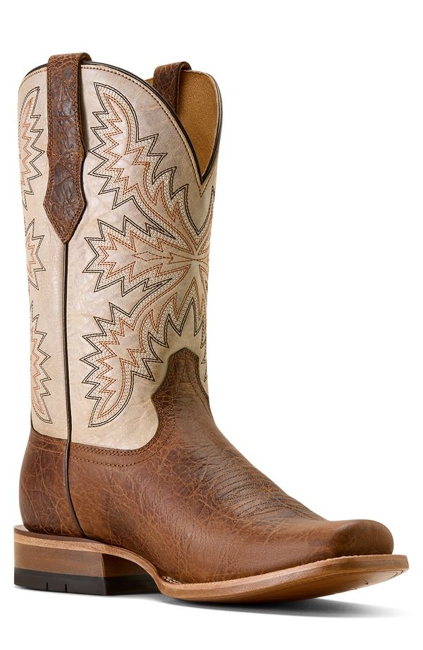 アリアト メンズ シューズ ブーツ・レインブーツ Ariat South Fork Cutter Toe Cowboy Boot Brown ブラウン